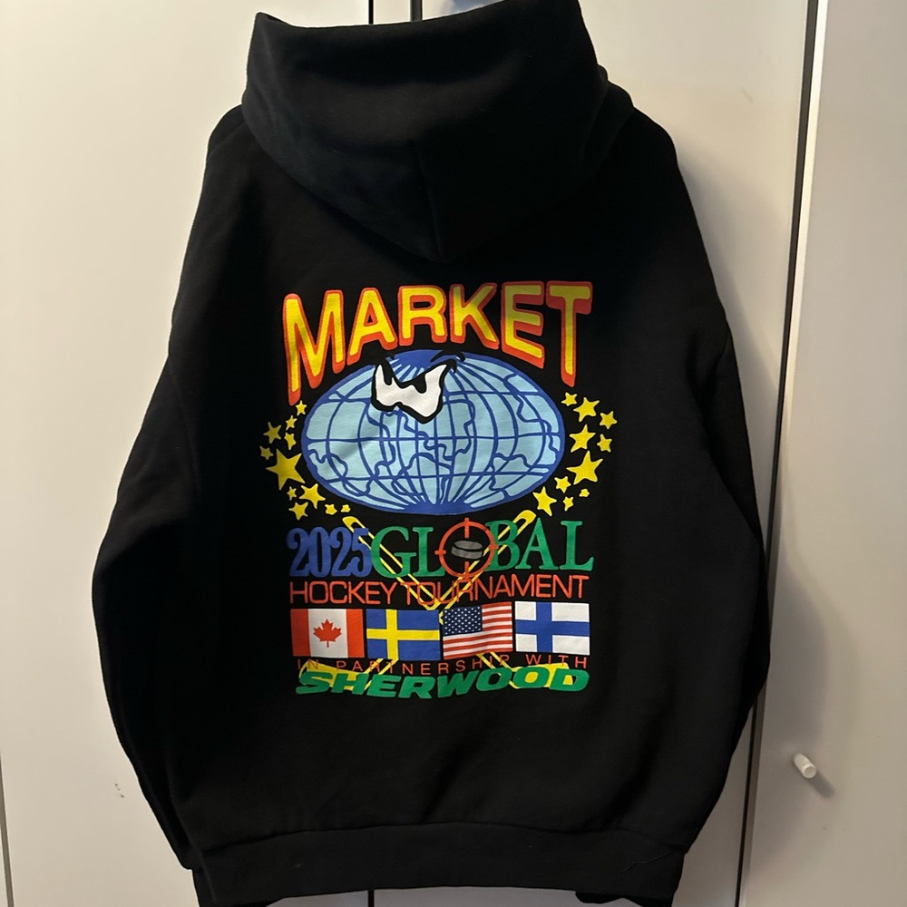 Market Sherwood Black Hoodie